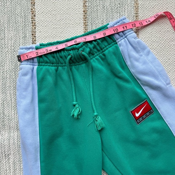 Nike Women's Sportswear Team Blue Green High Rise Fleece Joggers Women’s Size XS - Picture 5 of 10
